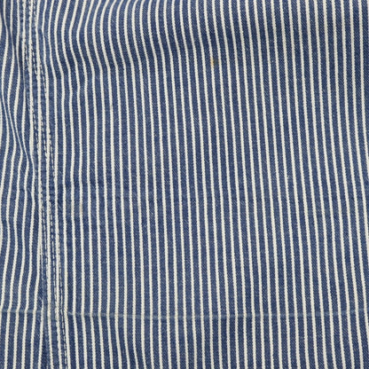 【中古】オシュコシュ OSHKOSH 60～70’S ストライプ カバーオール ネイビーxホワイト【サイズ表記なし（L位）】【 状態ランクC 】【 メンズ 】