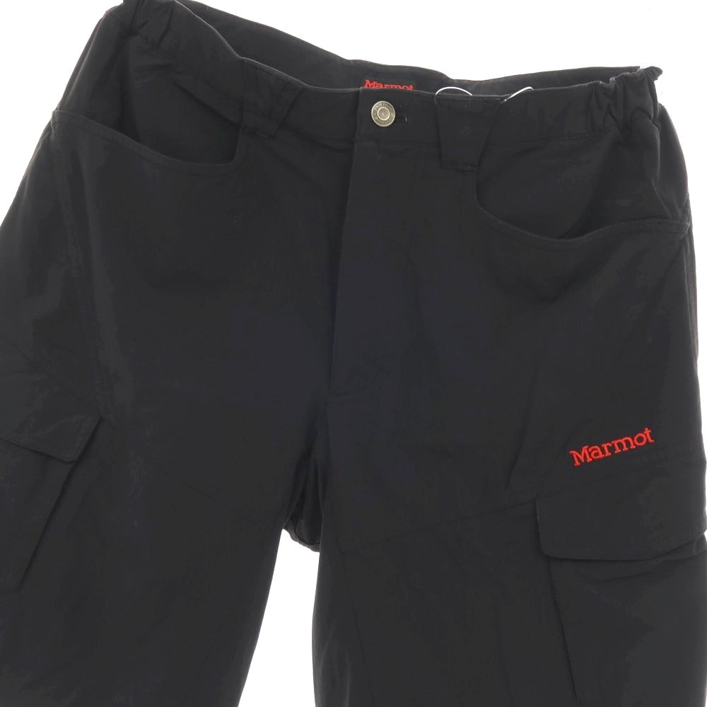 【中古】マーモット MARMOT ストレッチ ナイロン ショートパンツ ブラック【サイズL】【 状態ランクC 】【 メンズ 】