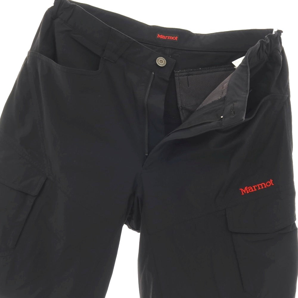 【中古】マーモット MARMOT ストレッチ ナイロン ショートパンツ ブラック【サイズL】【 状態ランクC 】【 メンズ 】