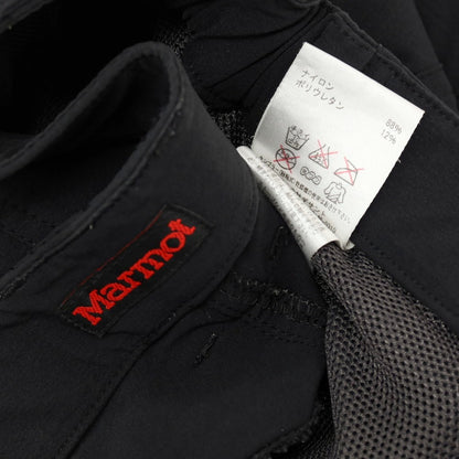 【中古】マーモット MARMOT ストレッチ ナイロン ショートパンツ ブラック【サイズL】【 状態ランクC 】【 メンズ 】