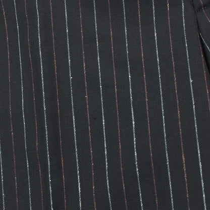 【中古】エトロ ETRO ウール ストライプ 2つボタンスーツ ダークネイビーxマルチカラー【サイズ52】【 状態ランクB 】【 メンズ 】