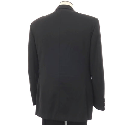 【中古】カナーリ CANALI Super120’S ウール 2つボタンスーツ ブラック【サイズ50】【 状態ランクC 】【 メンズ 】