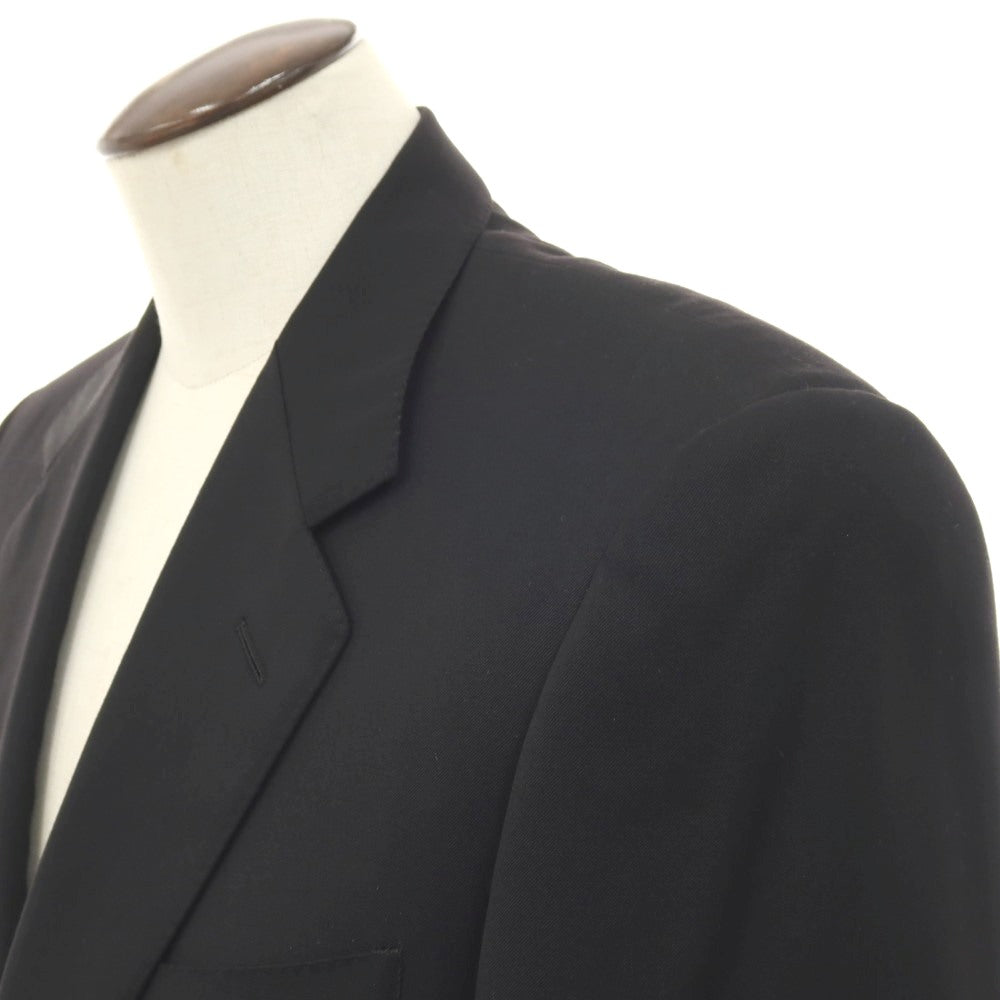 【中古】カナーリ CANALI Super120’S ウール 2つボタンスーツ ブラック【サイズ50】【 状態ランクC 】【 メンズ 】