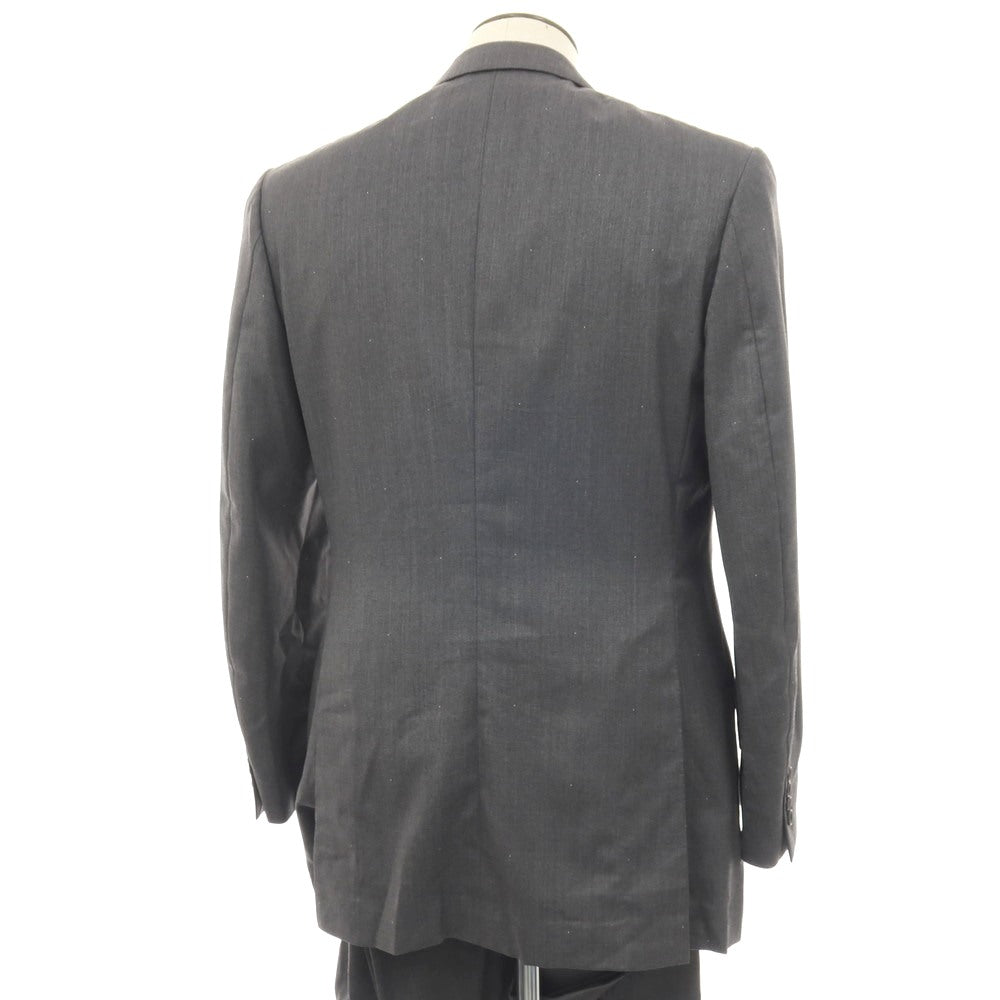 【中古】キルガー Kilgour Super120’s ウール＆カシミヤ 1つボタンスーツ グレー【サイズ42 D7】【 状態ランクC 】【 メンズ 】