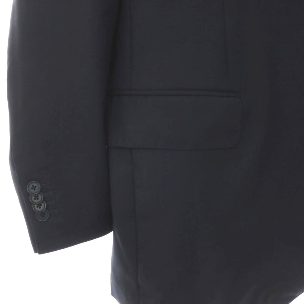 【中古】イザイア ISAIA 120’S ウール 3つボタンスーツ ダークネイビー【サイズ52】【 状態ランクC 】【 メンズ 】