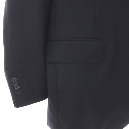 【中古】イザイア ISAIA 120’S ウール 3つボタンスーツ ダークネイビー【サイズ52】【 状態ランクC 】【 メンズ 】