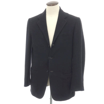 【中古】サルトリオ Sartorio ウールポリエステル ジャージー 3B カジュアルジャケット ブラック【サイズ50】【 状態ランクC 】【 メンズ 】