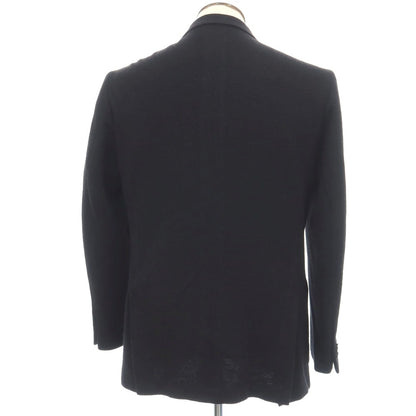 【中古】サルトリオ Sartorio ウールポリエステル ジャージー 3B カジュアルジャケット ブラック【サイズ50】【 状態ランクC 】【 メンズ 】