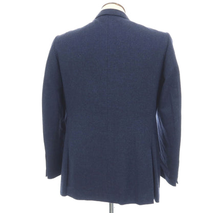 【中古】イザイア ISAIA ウール 3つボタン テーラードジャケット ネイビー【サイズ50】【 状態ランクD 】【 メンズ 】