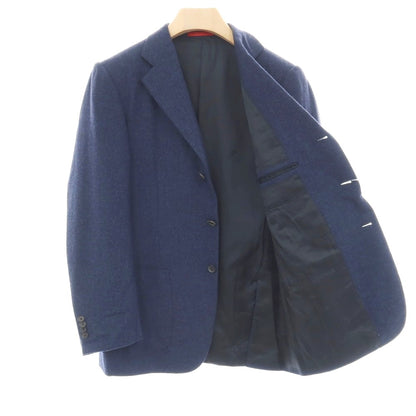 【中古】イザイア ISAIA ウール 3つボタン テーラードジャケット ネイビー【サイズ50】【 状態ランクD 】【 メンズ 】