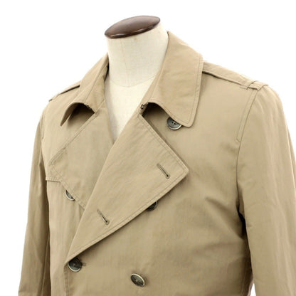 【中古】ヘルノ Herno トレンチコート ベージュ【サイズ52】【 状態ランクD 】【 メンズ 】