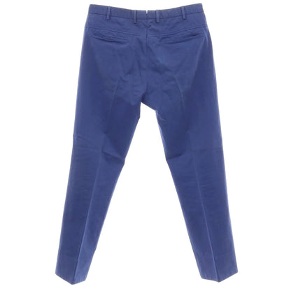【中古】インコテックス INCOTEX 3 PLY CHINO コットン カジュアルスラックスパンツ ブルー【サイズ52】【 状態ランクC 】【 メンズ 】
