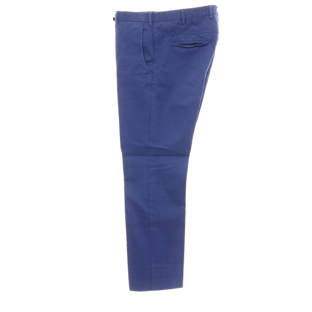 【中古】インコテックス INCOTEX 3 PLY CHINO コットン カジュアルスラックスパンツ ブルー【サイズ52】【 状態ランクC 】【 メンズ 】