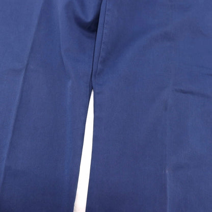 【中古】インコテックス INCOTEX 3 PLY CHINO コットン カジュアルスラックスパンツ ブルー【サイズ52】【 状態ランクC 】【 メンズ 】