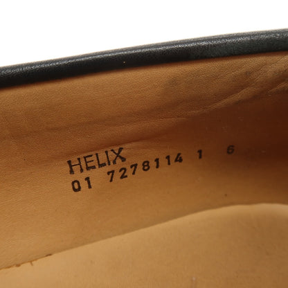 【中古】エシュン HESCHUNG Helix レザー ローファー ブラック【サイズ6】【 状態ランクB 】【 メンズ 】