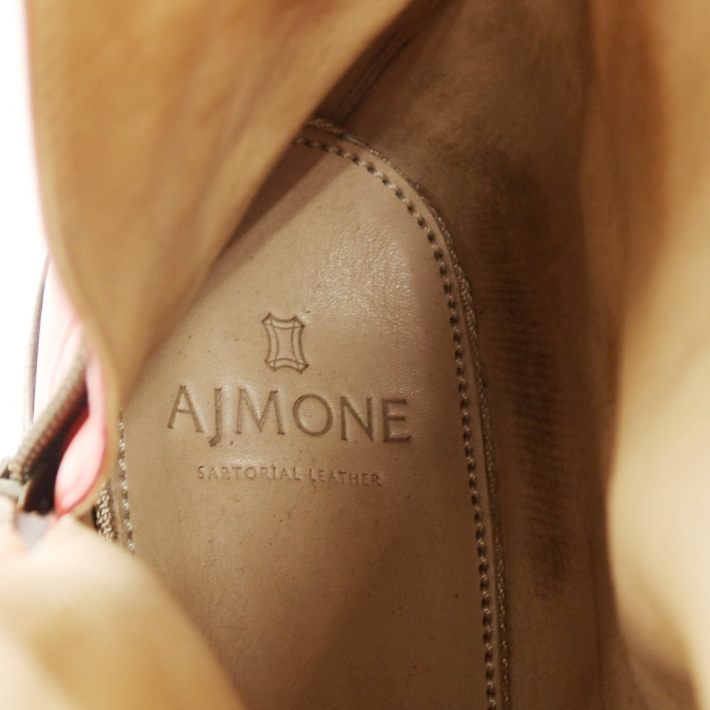 【中古】アイモネ AJMONE ホースハイド ブーツ レッド【サイズ41】【 状態ランクB 】【 メンズ 】