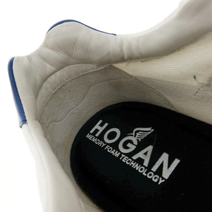 【中古】ホーガン Hogan レザー スニーカー ホワイト【サイズ7 1/2】【 状態ランクC 】【 メンズ 】