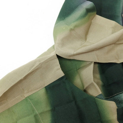 【中古】オム プリッセ イッセイミヤケ HOMME PLISSE ISSEY MIYAKE 2026年春夏 プリーツ ロング丈シャツ グレーベージュxグリーン【サイズ表記なし（L位）】【 状態ランクA 】【 メンズ 】