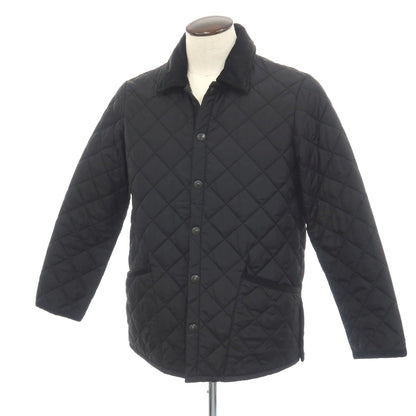 【中古】バブアー Barbour ナイロン 中綿入り キルティングブルゾン ブラック【サイズ40】【 状態ランクB 】【 メンズ 】