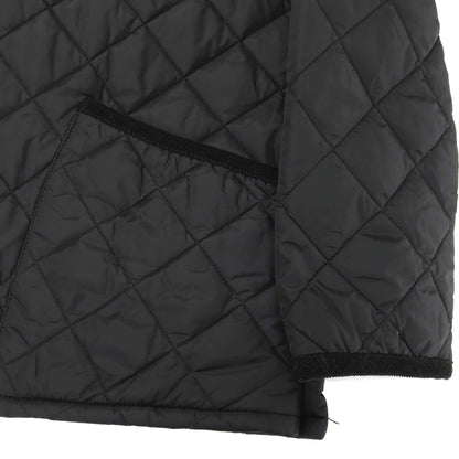【中古】バブアー Barbour ナイロン 中綿入り キルティングブルゾン ブラック【サイズ40】【 状態ランクB 】【 メンズ 】