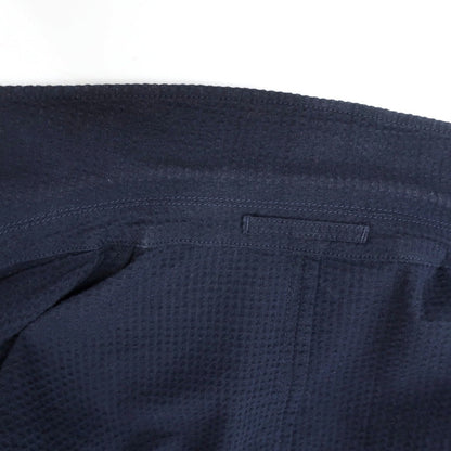 【中古】ラルディーニ LARDINI コットン シアサッカー 3B テーラードジャケット ネイビー【サイズ46】【 状態ランクC 】【 メンズ 】
