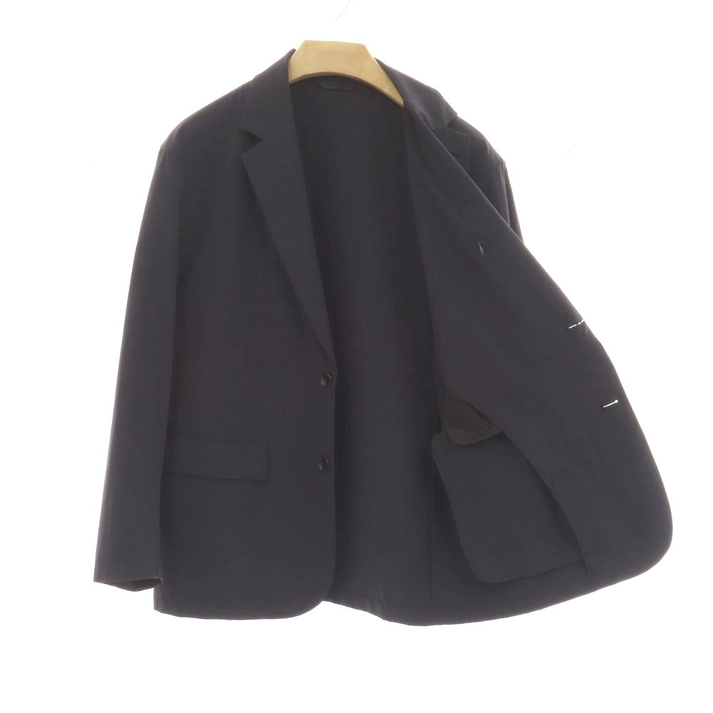 【中古】ビーミング ライフストア バイ ビームス B:MING LIFE STORE by BEAMS ストレッチ ナイロン セットアップ ダークネイビー【サイズ上M/下L】【 状態ランクC 】【 メンズ 】