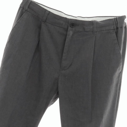 【中古】ビームス BEAMS ポリエステルレーヨンポリウレタン イージースラックスパンツ グレー【サイズM】【 状態ランクB 】【 メンズ 】