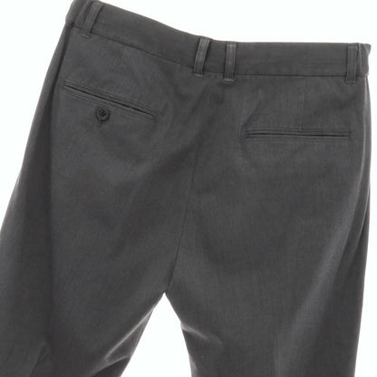 【中古】ビームス BEAMS ポリエステルレーヨンポリウレタン イージースラックスパンツ グレー【サイズM】【 状態ランクB 】【 メンズ 】