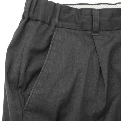 【中古】ビームス BEAMS ポリエステルレーヨンポリウレタン イージースラックスパンツ グレー【サイズM】【 状態ランクB 】【 メンズ 】
