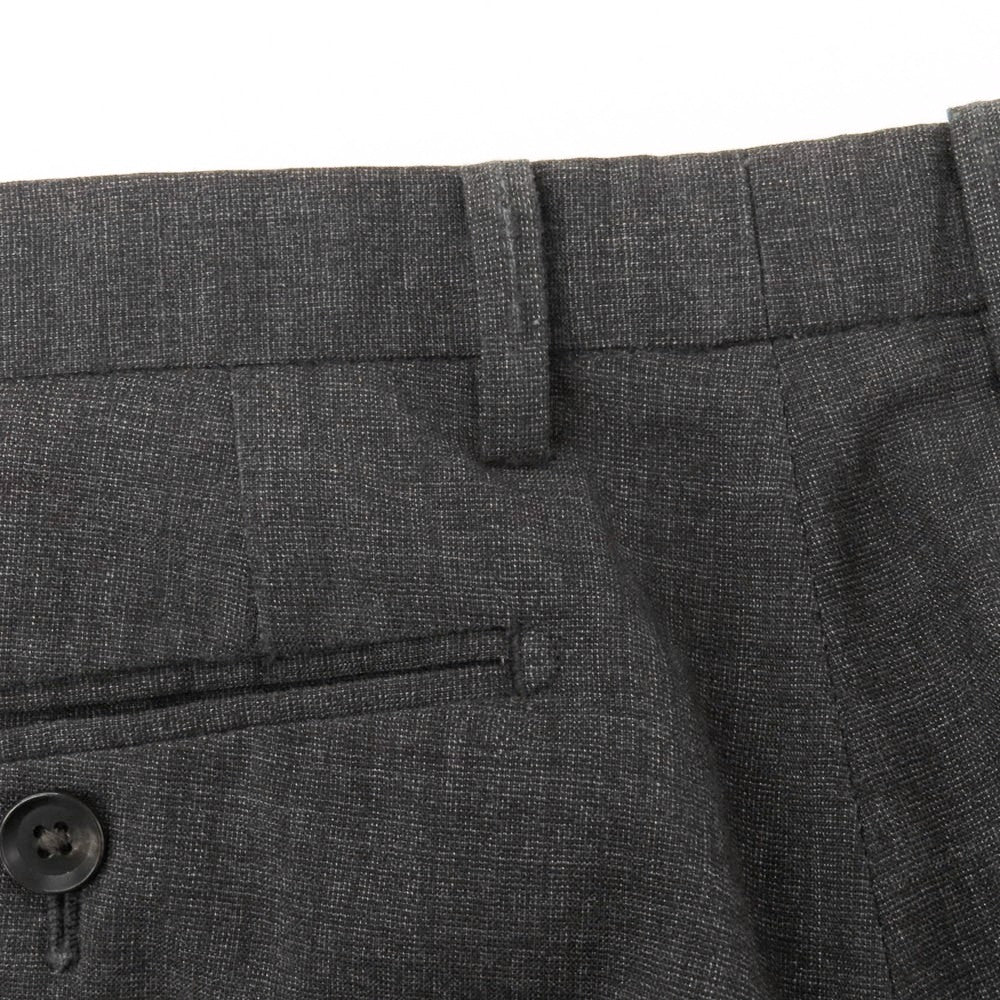 【中古】スーツカンパニー THE SUIT COMPANY COOL MAX ウールポリエステル イージースラックスパンツ ダークグレー【サイズM】【 状態ランクB 】【 メンズ 】