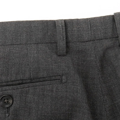 【中古】スーツカンパニー THE SUIT COMPANY COOL MAX ウールポリエステル イージースラックスパンツ ダークグレー【サイズM】【 状態ランクB 】【 メンズ 】