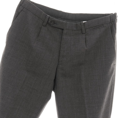 【中古】スーツカンパニー THE SUIT COMPANY COOL MAX ウールポリエステル イージースラックスパンツ ダークグレー【サイズM】【 状態ランクB 】【 メンズ 】