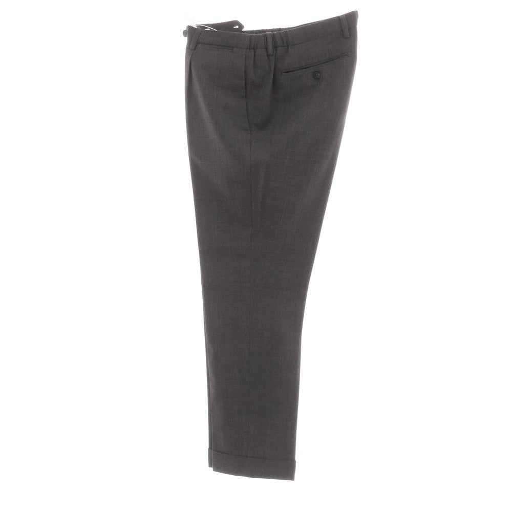 【中古】スーツカンパニー THE SUIT COMPANY COOL MAX ウールポリエステル イージースラックスパンツ ダークグレー【サイズM】【 状態ランクB 】【 メンズ 】