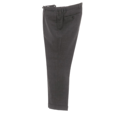 【中古】スーツカンパニー THE SUIT COMPANY COOL MAX ウールポリエステル イージースラックスパンツ ダークグレー【サイズM】【 状態ランクB 】【 メンズ 】