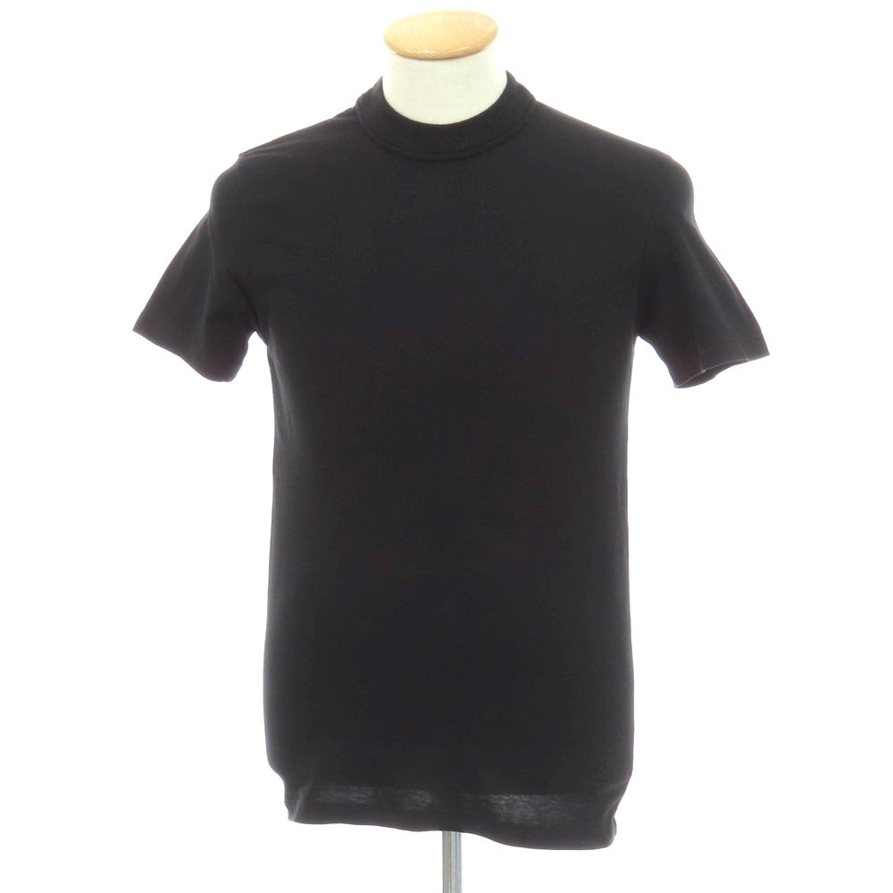 【中古】イヴサンローランリヴゴーシュ Yves Saint Laurent rive gauche コットン 半袖Ｔシャツ ブラック【サイズS】【 状態ランクB 】【 メンズ 】