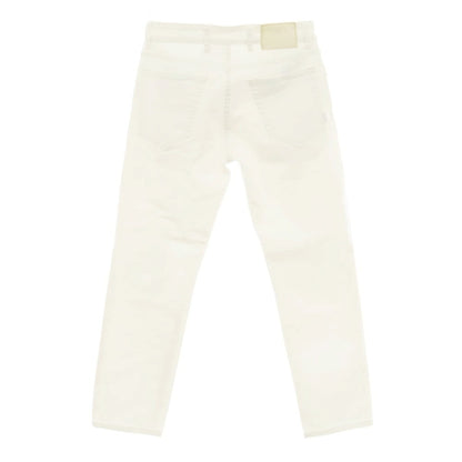 【中古】ピーティートリノ デニム PT TORINO DENIM SWING ダメージ＆リペア加工 ストレッチ コットン デニムパンツ ホワイト【サイズ30】【 状態ランクB 】【 メンズ 】