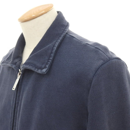 【中古】ディースクエアード DSQUARED2 コットン ダブルジップブルゾン ネイビー【サイズXS】【 状態ランクB 】【 メンズ 】