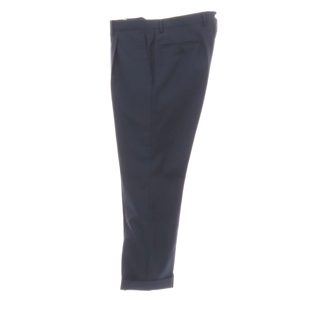 【中古】デペトリロ DE PETRILLO ウール 3つボタンスーツ ネイビー【サイズ50】【 状態ランクB 】【 メンズ 】