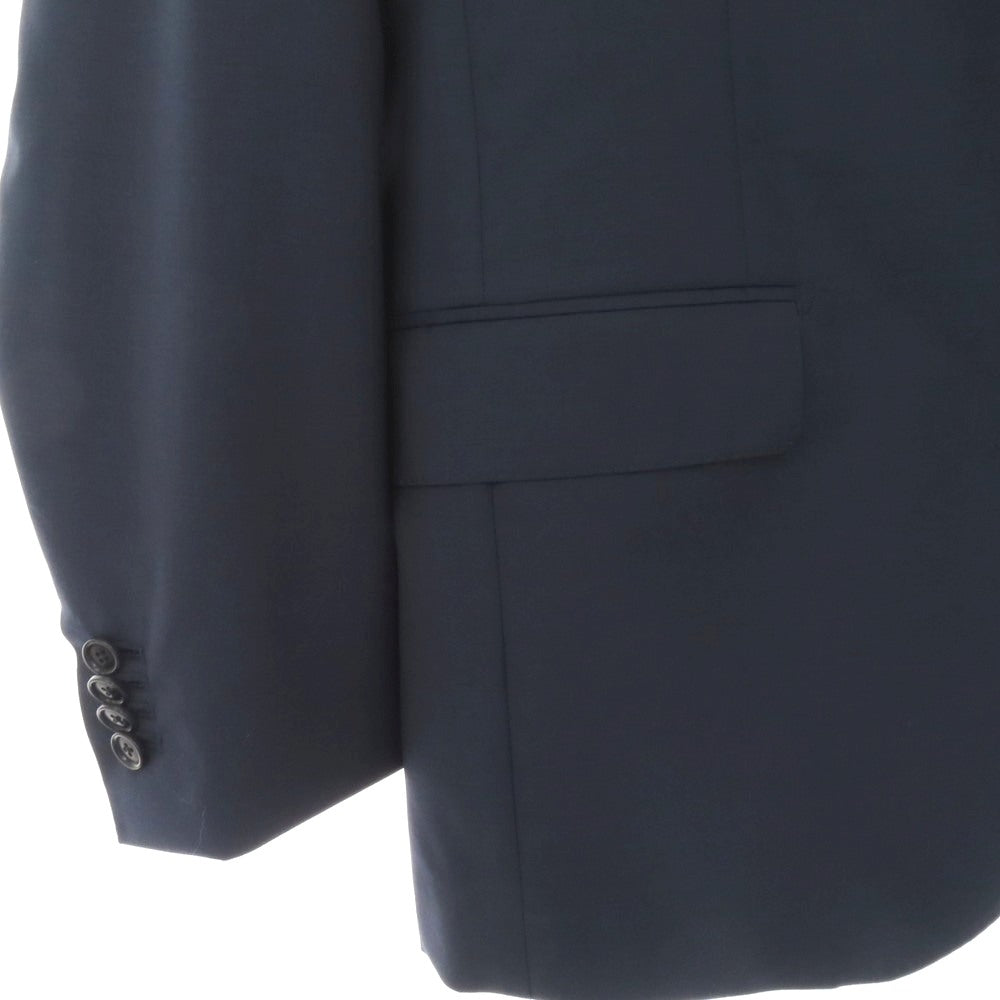 【中古】デペトリロ DE PETRILLO ウール 3つボタンスーツ ネイビー【サイズ50】【 状態ランクB 】【 メンズ 】