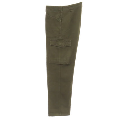 【中古】ミリタリー MILITARY オーストラリア軍 コットンポリエステル カーゴパンツ オリーブ【サイズ96-100 V-VI】【 状態ランクC 】【 メンズ 】