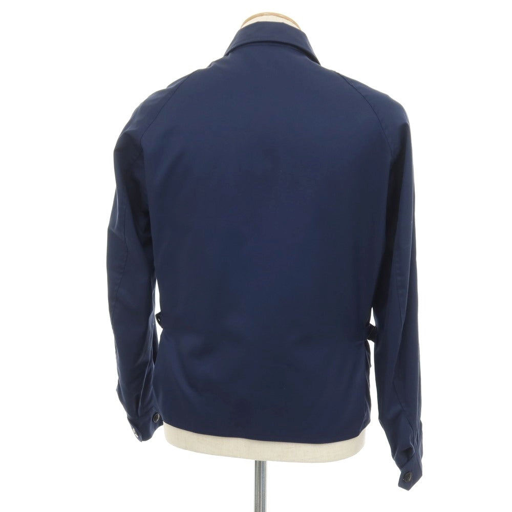 【中古】グレンフェル GRENFELL コットン ダブルジップ スイングトップ ネイビー【サイズ34】【 状態ランクB 】【 メンズ 】