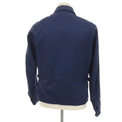 【中古】グレンフェル GRENFELL コットン ダブルジップ スイングトップ ネイビー【サイズ34】【 状態ランクB 】【 メンズ 】