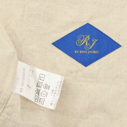 【中古】リングヂャケット RING JACKET コットンリネン ワークジャケット アイボリー【サイズS】【 状態ランクB 】【 メンズ 】