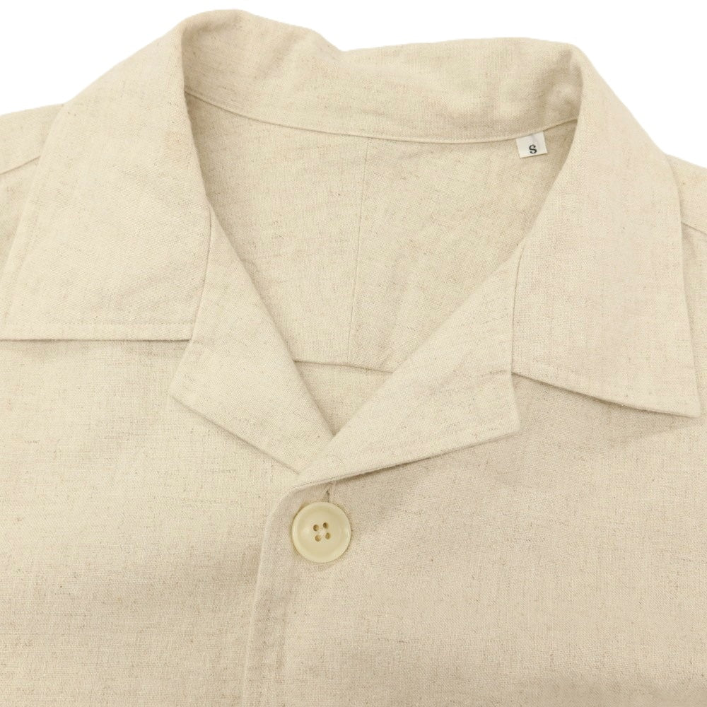 【中古】リングヂャケット RING JACKET コットンリネン ワークジャケット アイボリー【サイズS】【 状態ランクB 】【 メンズ 】