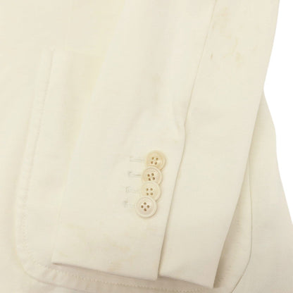 【中古】チルコロ1901 CIRCOLO 1901 コットン ジャージー 2B カジュアルジャケット ホワイト【サイズ44】【 状態ランクC 】【 メンズ 】