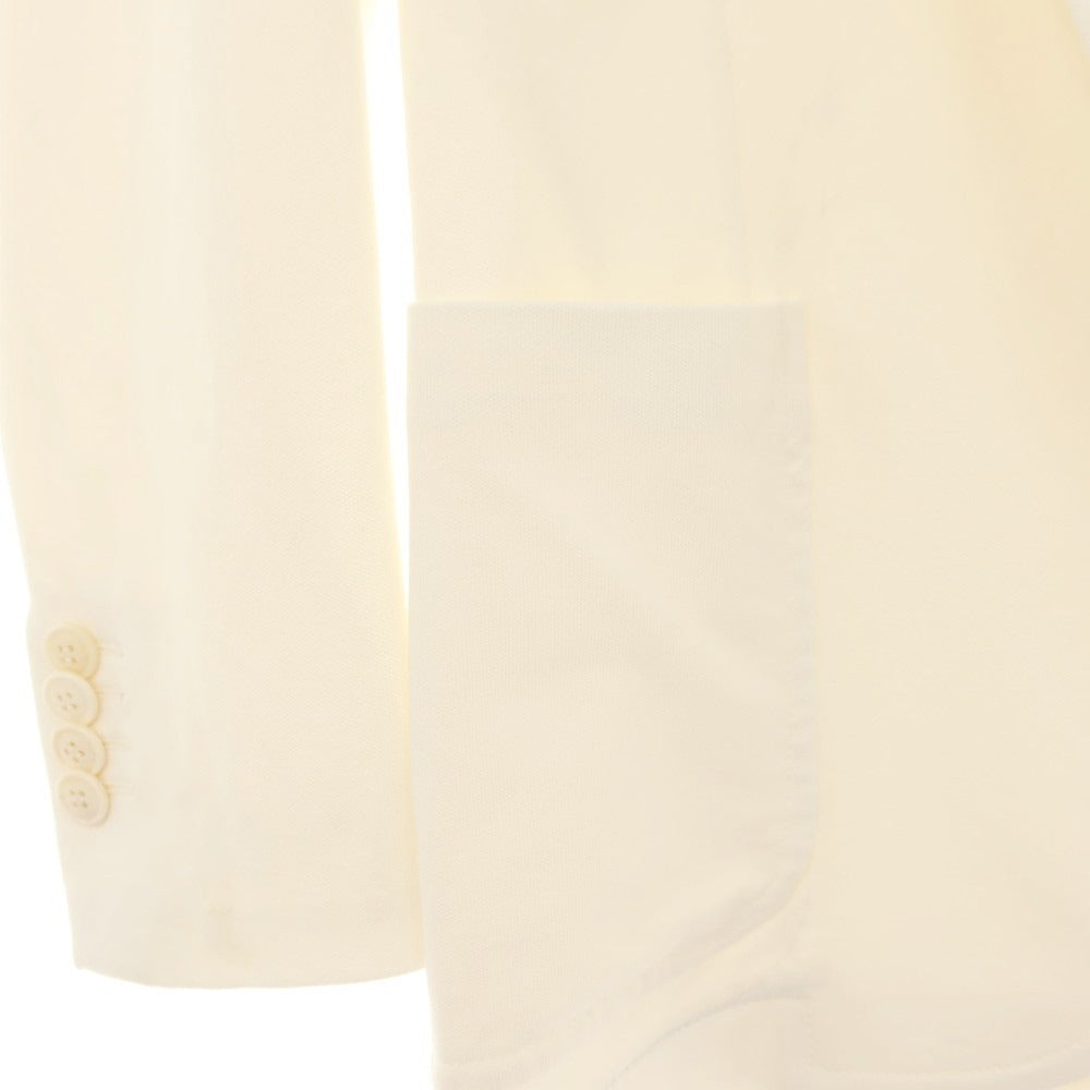 【中古】チルコロ1901 CIRCOLO 1901 コットン ジャージー 2B カジュアルジャケット ホワイト【サイズ44】【 状態ランクC 】【 メンズ 】