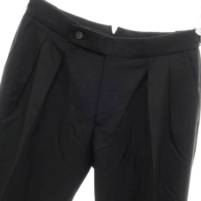 【中古】ベルウィッチ BERWICH ウール ドレススラックスパンツ ブラック【サイズ46】【 状態ランクB 】【 メンズ 】