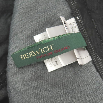 【中古】ベルウィッチ BERWICH Wide cargo ストレッチ コットン カーゴパンツ ブラック【サイズ46】【 状態ランクB 】【 メンズ 】