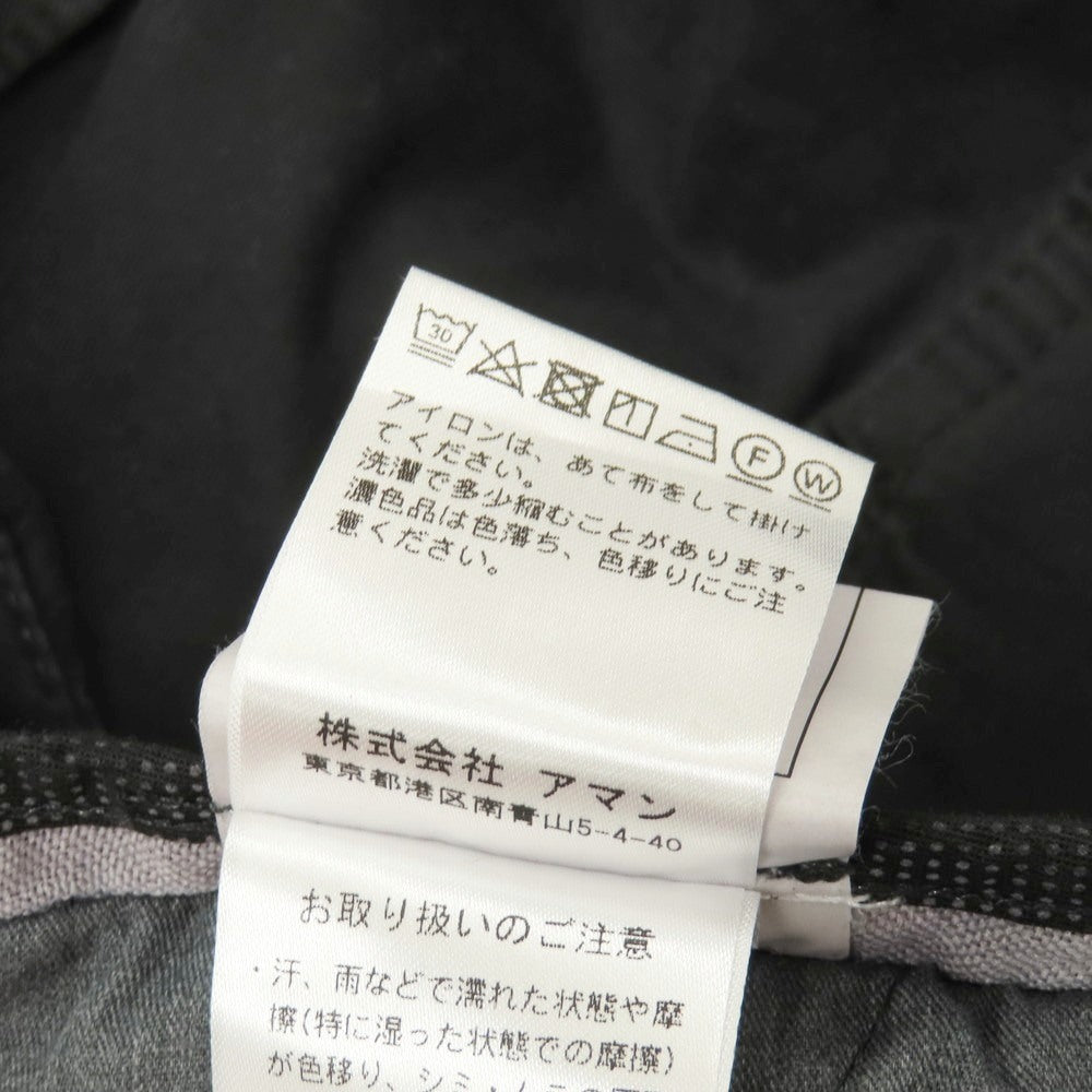 【中古】ベルウィッチ BERWICH Wide cargo ストレッチ コットン カーゴパンツ ブラック【サイズ46】【 状態ランクB 】【 メンズ 】