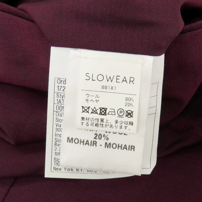 【中古】インコテックス INCOTEX ウールモヘヤ ドレススラックスパンツ パープル【サイズ46】【 状態ランクB 】【 メンズ 】